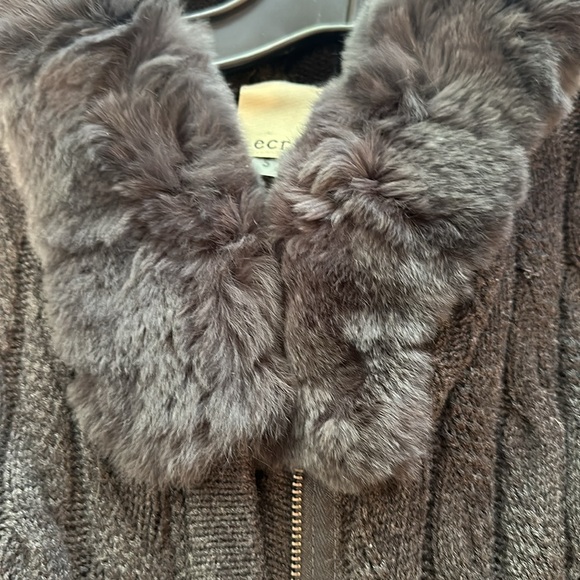 Ecru sweater vest - Picture 6 of 7